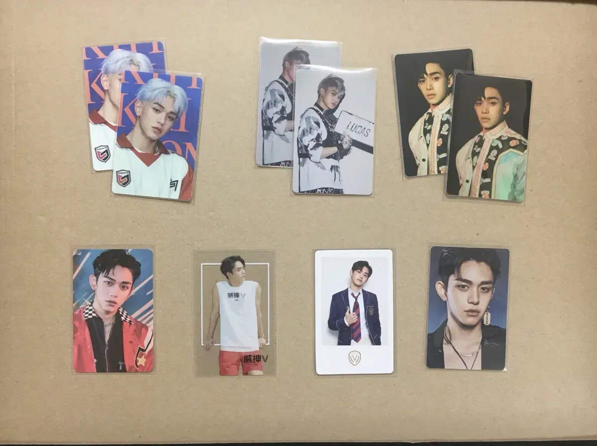 Lucas Dispositions / photocard Photos / poster Components / nct Weight SuperM