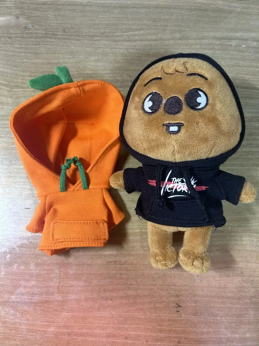 Straykids skz Han Quica Doll + Jeju Tangerine Doll Clothes