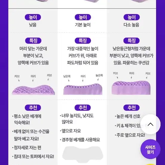 바디씨 뒷목전용 에그젤베개(새상품-둥근형)