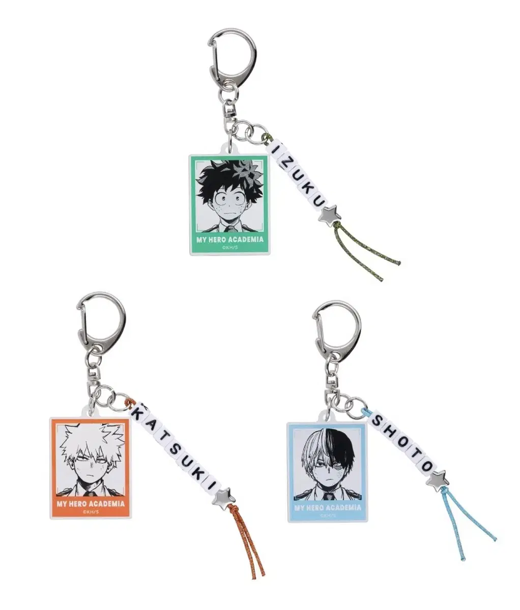 Hiroaka Nahia Bakugo Jump Shop Valentine Pair Name Holder keyring unsealed