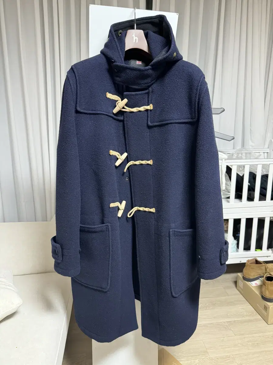 M Gloverall Monty Navy/Coat Polo Inverted Tteokbokki Duffel