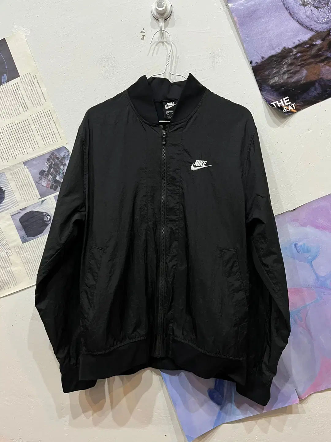 Nike Logo Windbreaker Bloomers Jacket L