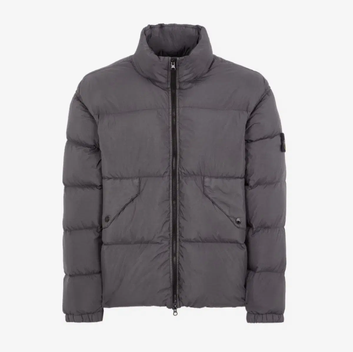 [L] Stone Island 23fw Crinkle Labs Non-Hooded Hooded Lead