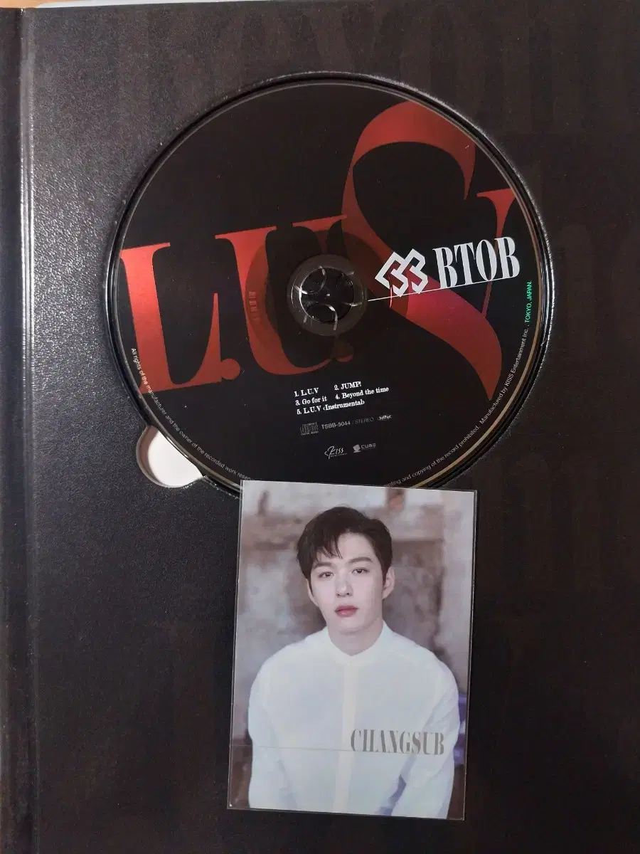 BTOB luv album lee changsub luv photocard bulk