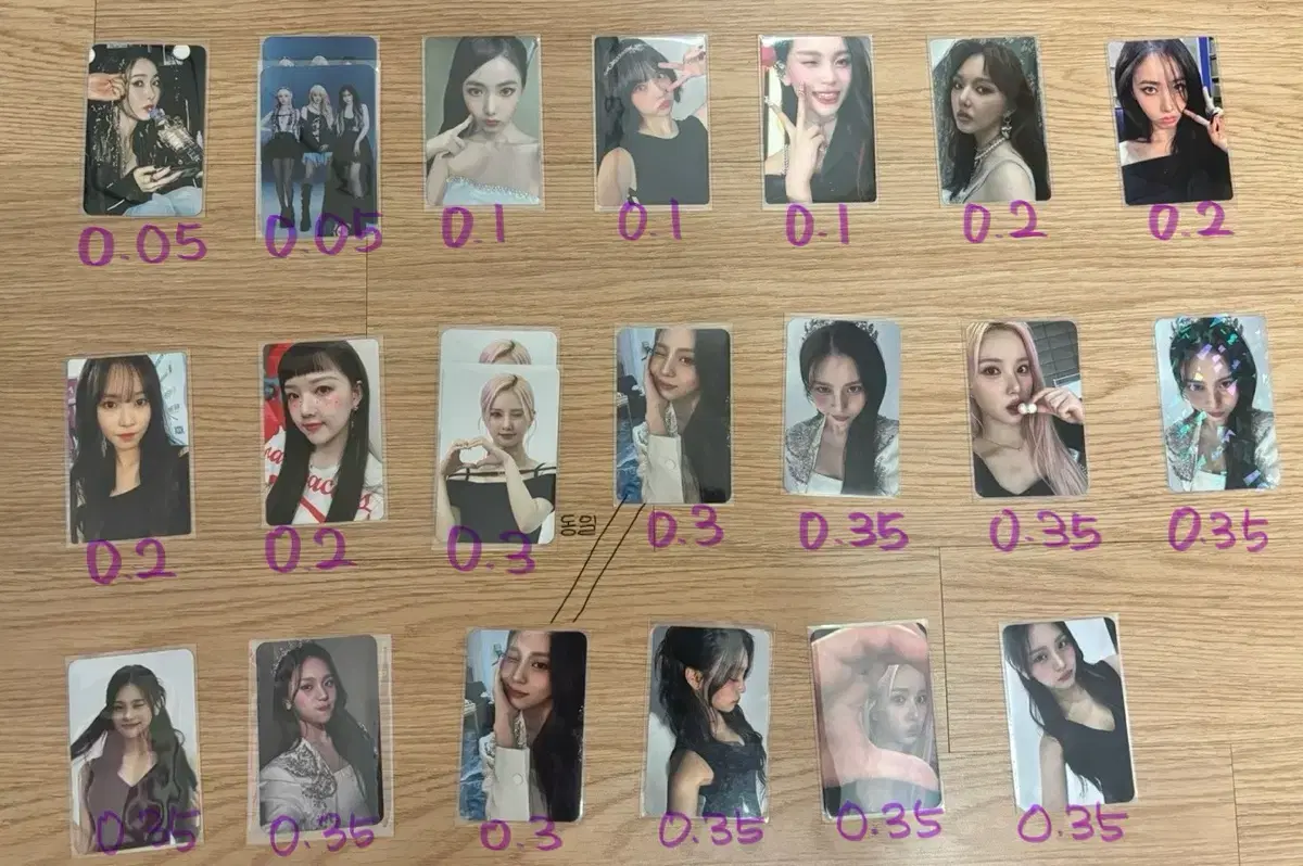 Gfriend viviz photocard