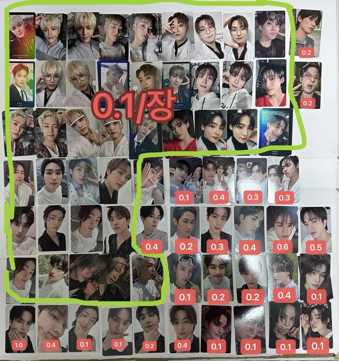 Theboyz Theboyz photocard wts