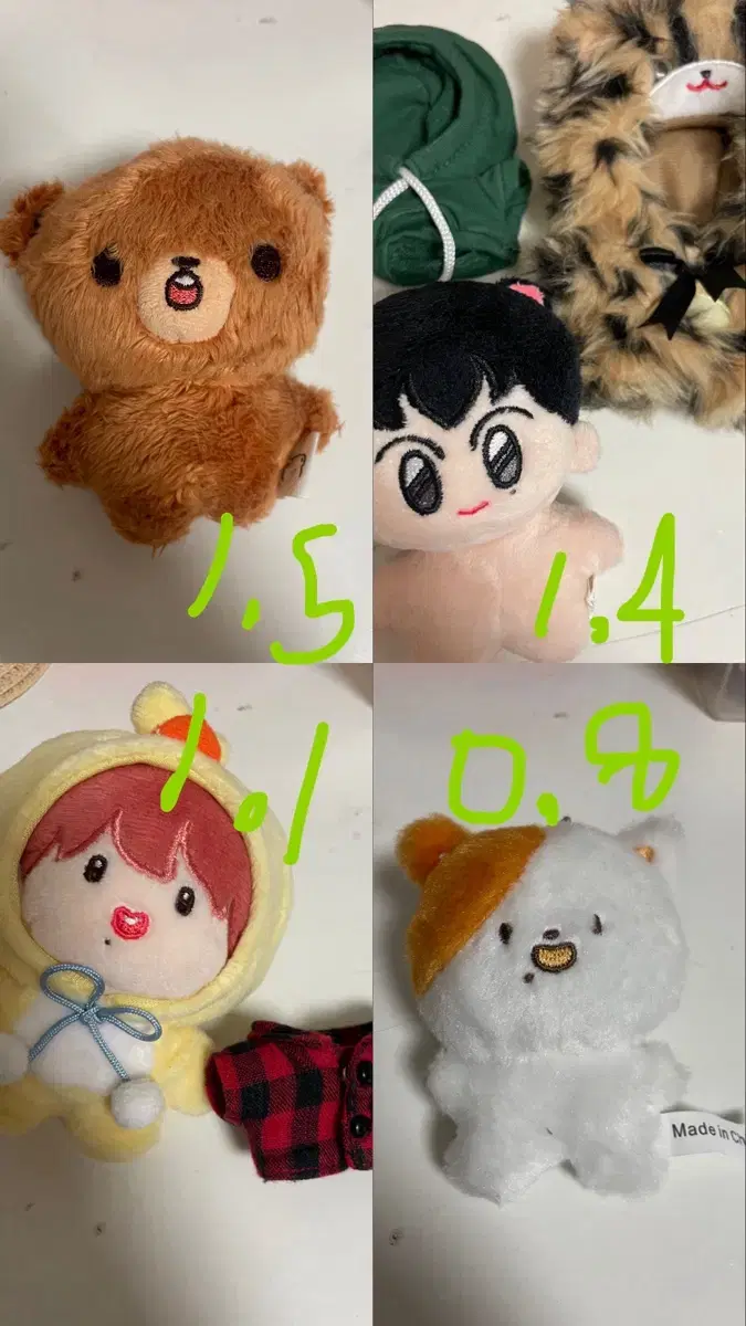 NCT Dream Doll, 10cm Clothes Igomdo Mako Mako Komchi Pocket Bracelet