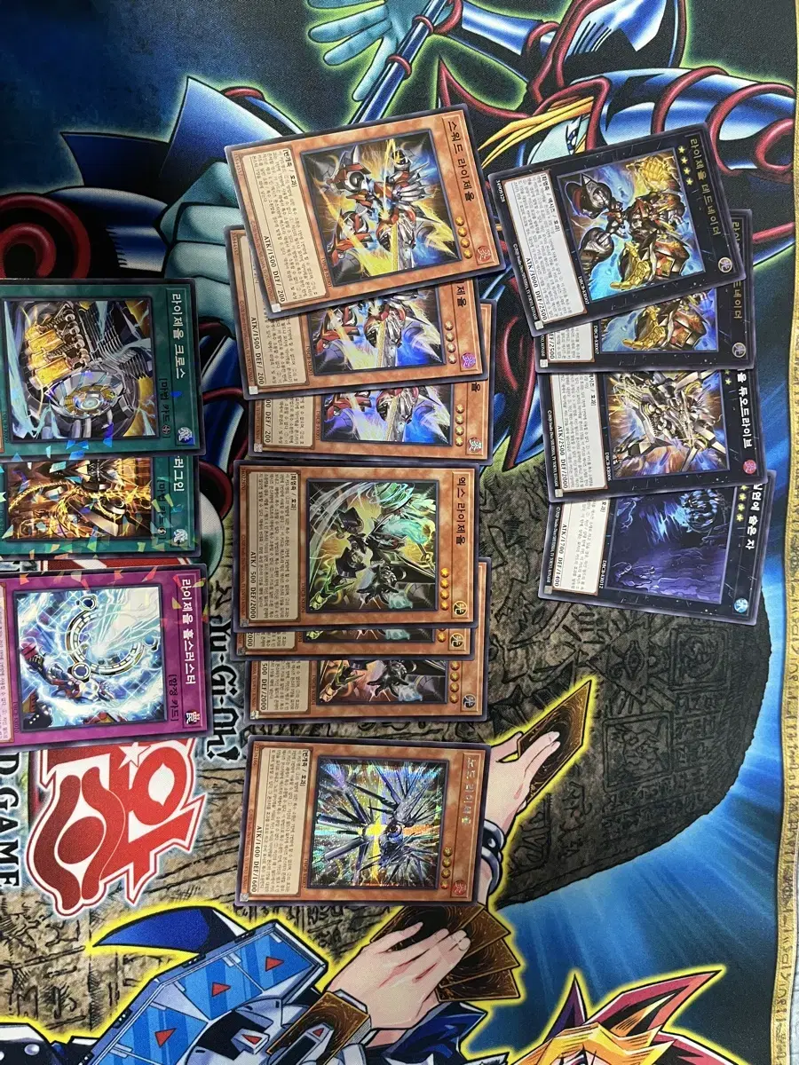 Yugioh Rise of Riseol Deck Parts sells