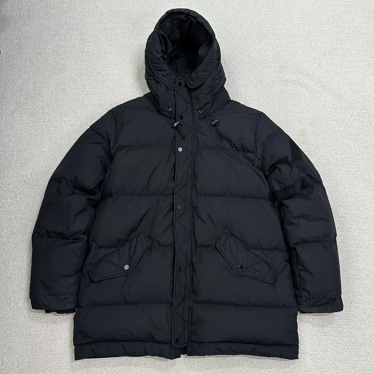 [105] Nike Jordan Wings Duck Down Padded Parka Black 0657