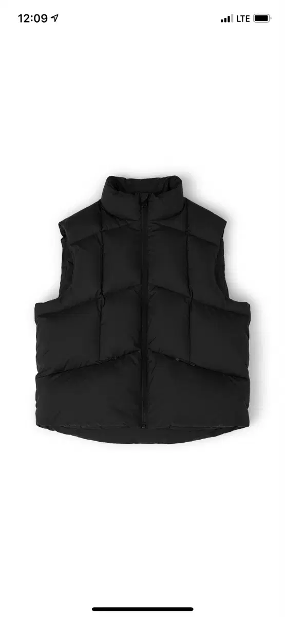 [S-M] Zaraorijin Waterproof Padded Vest Black