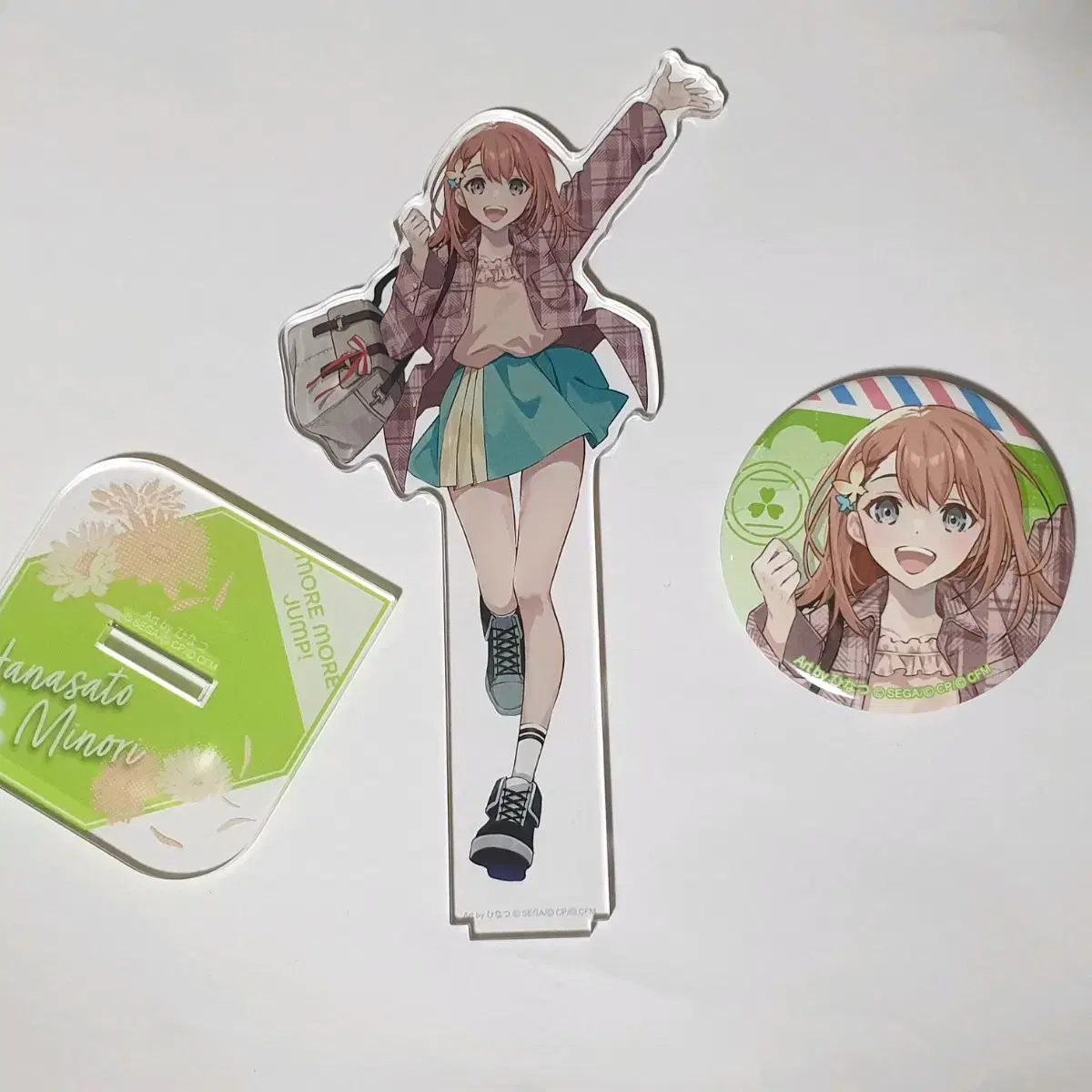 Bulk Hanasato Minori 3rd Anniversary Appreciation acrylic Canbadge