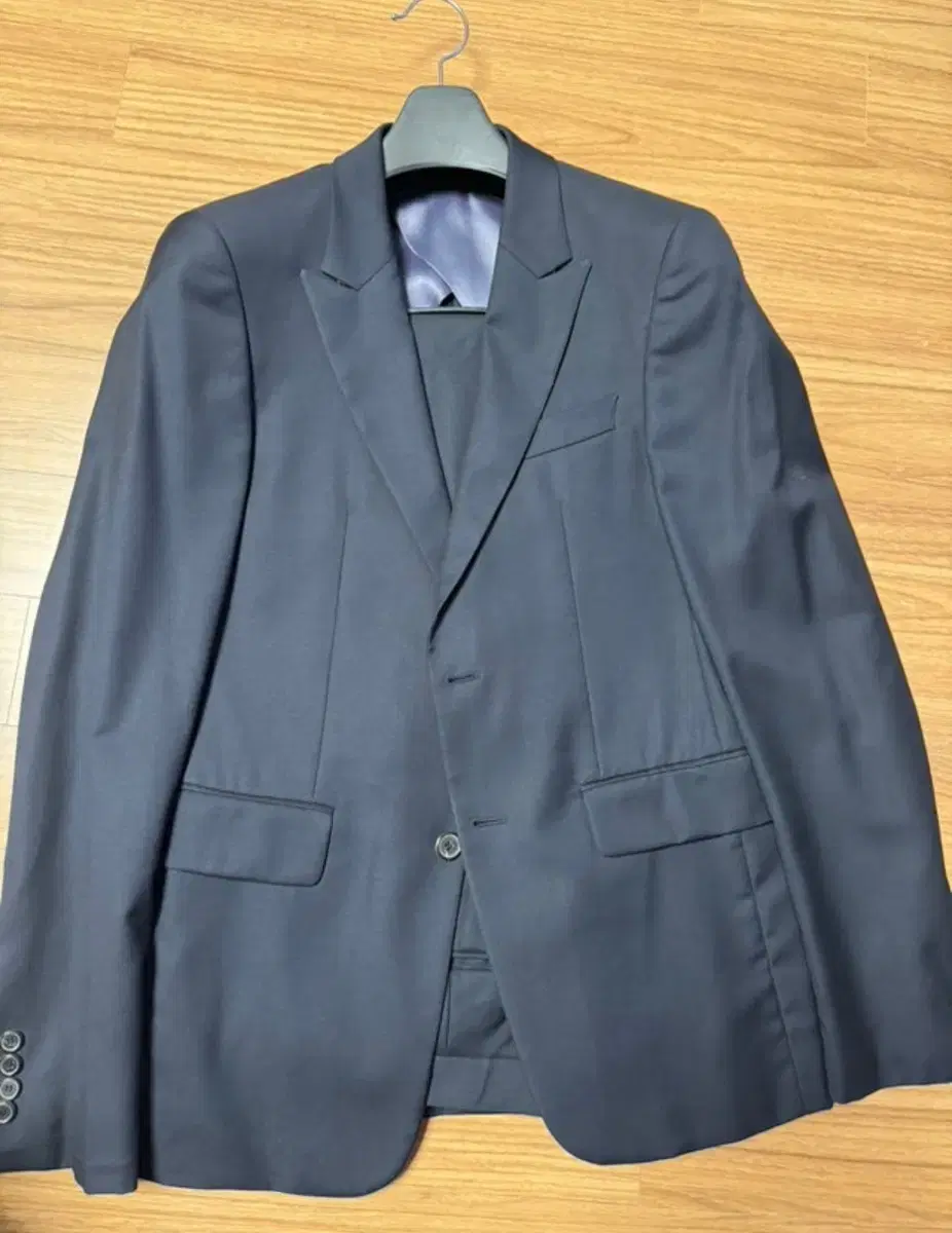 [100/31] Domestic tailor-made Ermenegildo Zegna fabric navy suit suit