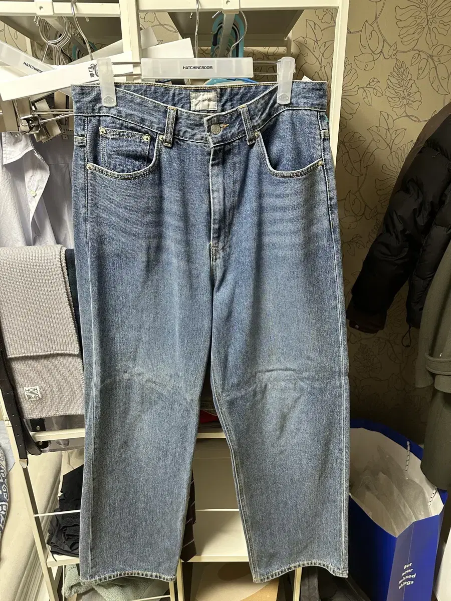 U's 24SS Wide Denim Mid-Cut M