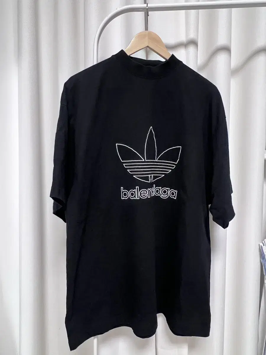 Balenciaga X Adidas Black Overfit Vahn Tee