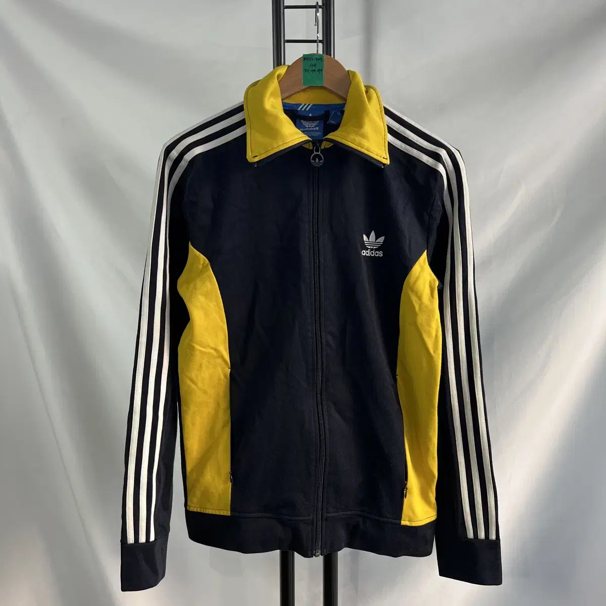 [Genuine/105] Adidas New Europa Navy L Low Track Top/Jersey