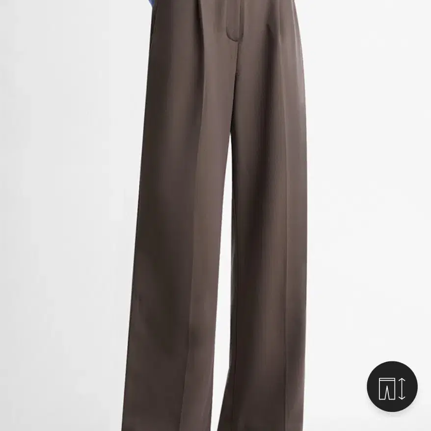 미쏘 Mixxo 와이드 슬랙스 brown 30