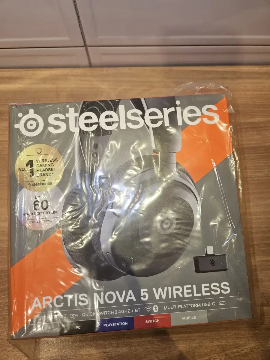 미개봉) 스틸시리즈 arctis nova5 wireless 정품