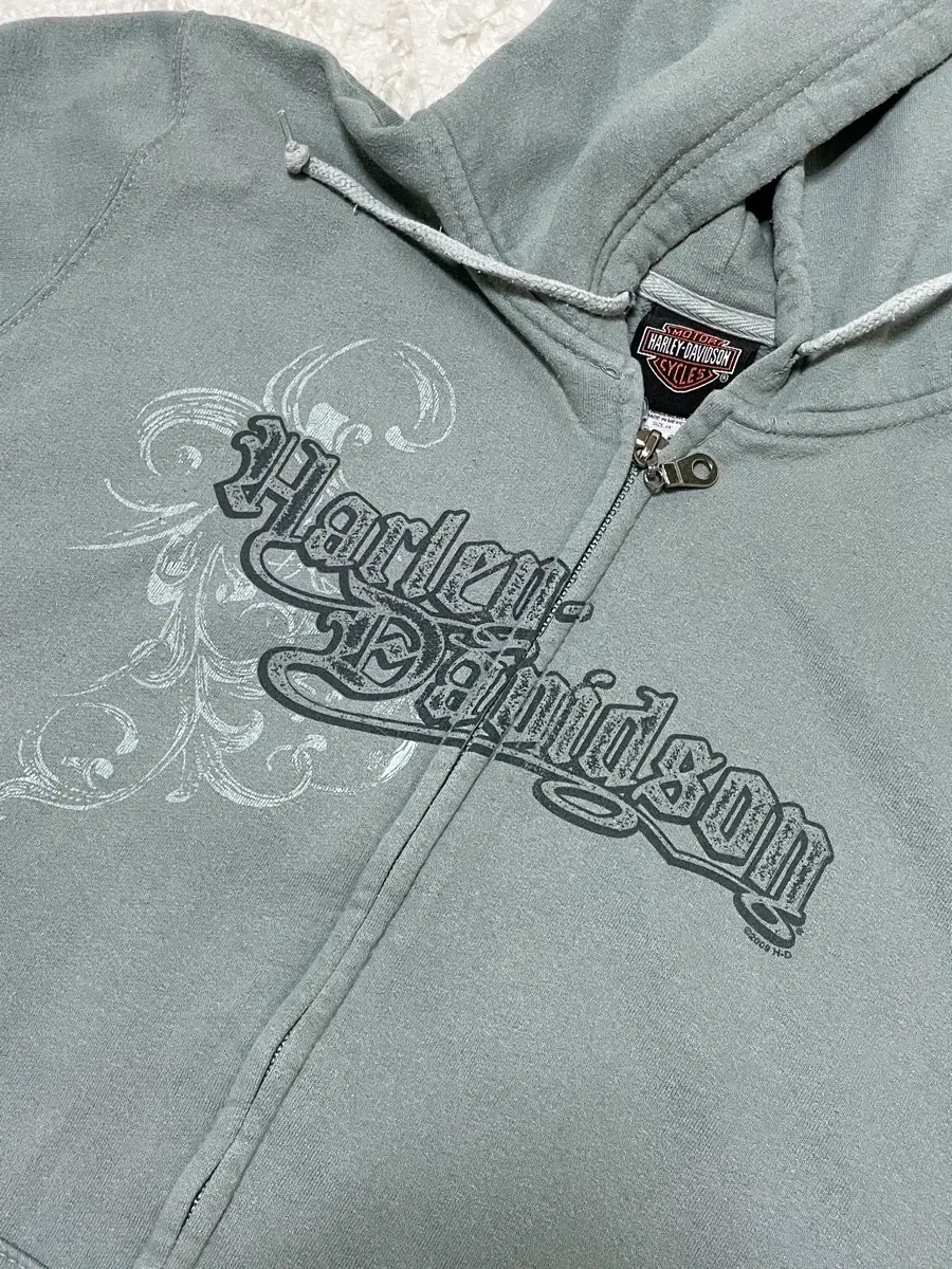 Harley Davidson Hood Zip Up