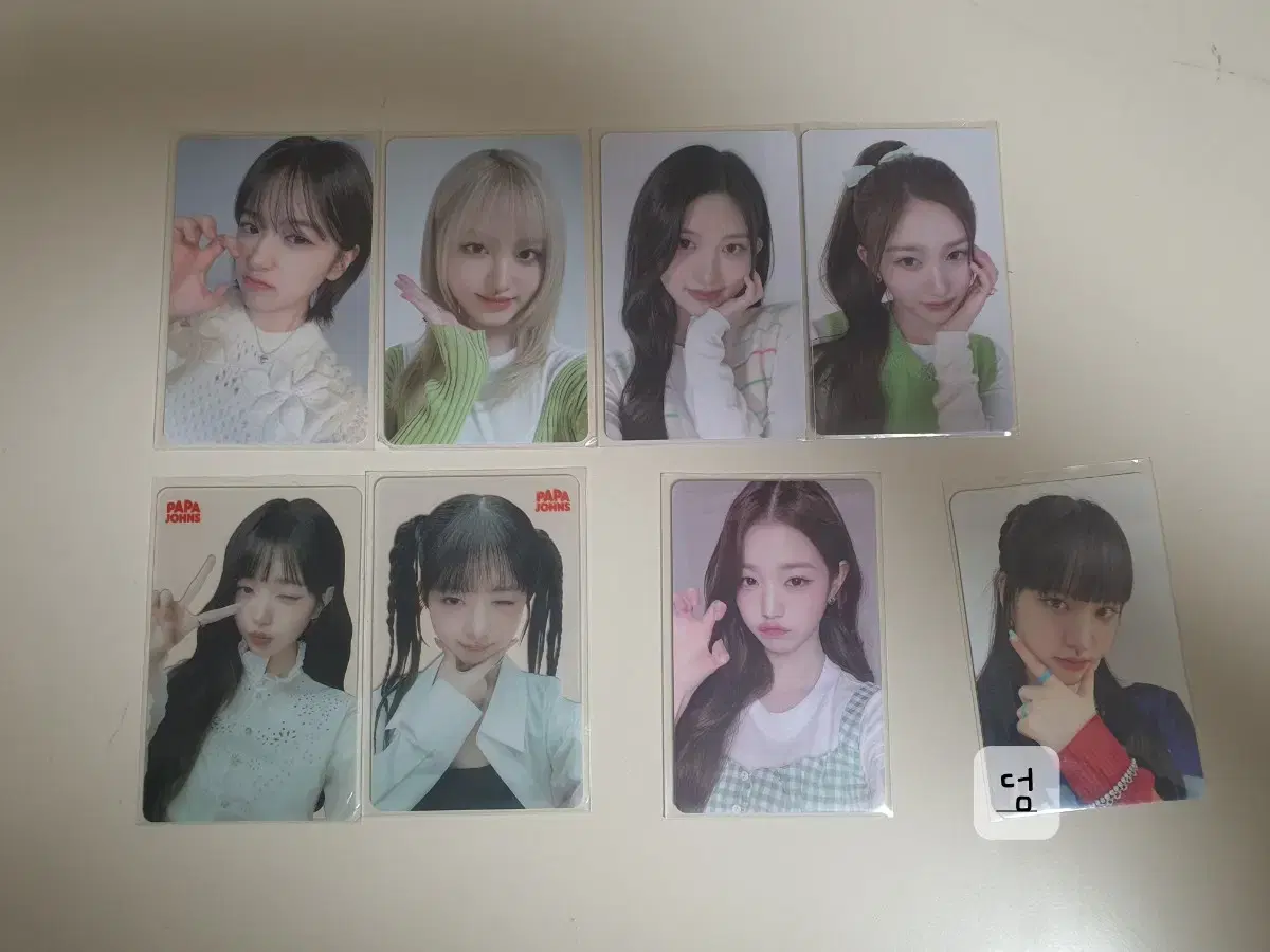 Quick sale) ive pazone photocard 8 sheets in bulk