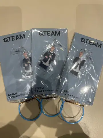 &TEAM 엔팀 아크릴 키체인 아크링 키링 YUMA 3개 세트