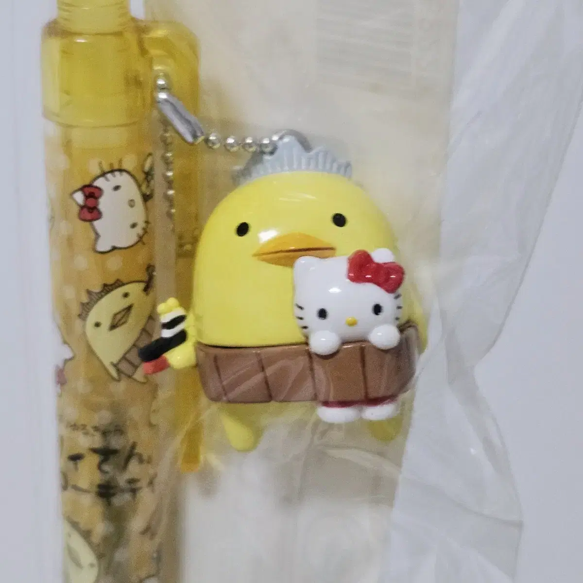 kittystrap ballpoint pen duck chick collaboration mini kitty classic kitty