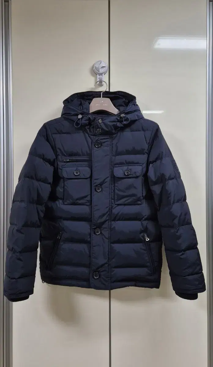 Tommy Hilfiger Luxury Duck Down Puffer Jacket Men's Size 95 Dark Navy