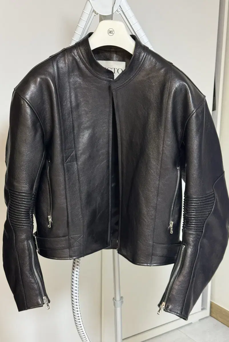 (L)Recto 24/SS 80S Motorcycle Detail Goat Leather Jacket