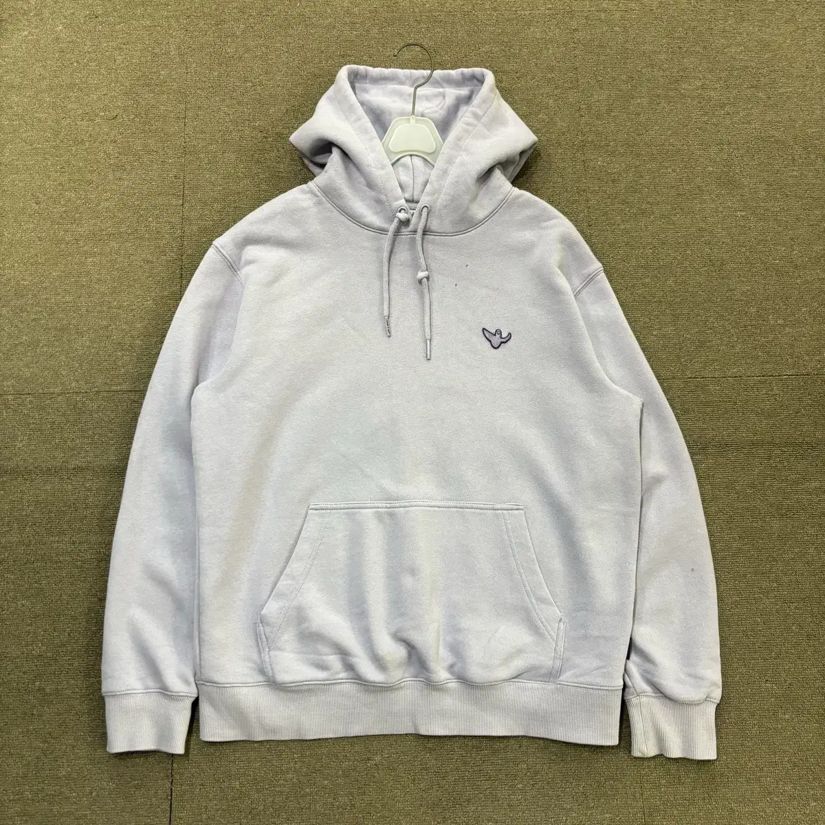 MANWON SHOP Mark Gonzalez Logo Overfit Hoodie Lilac S(M)