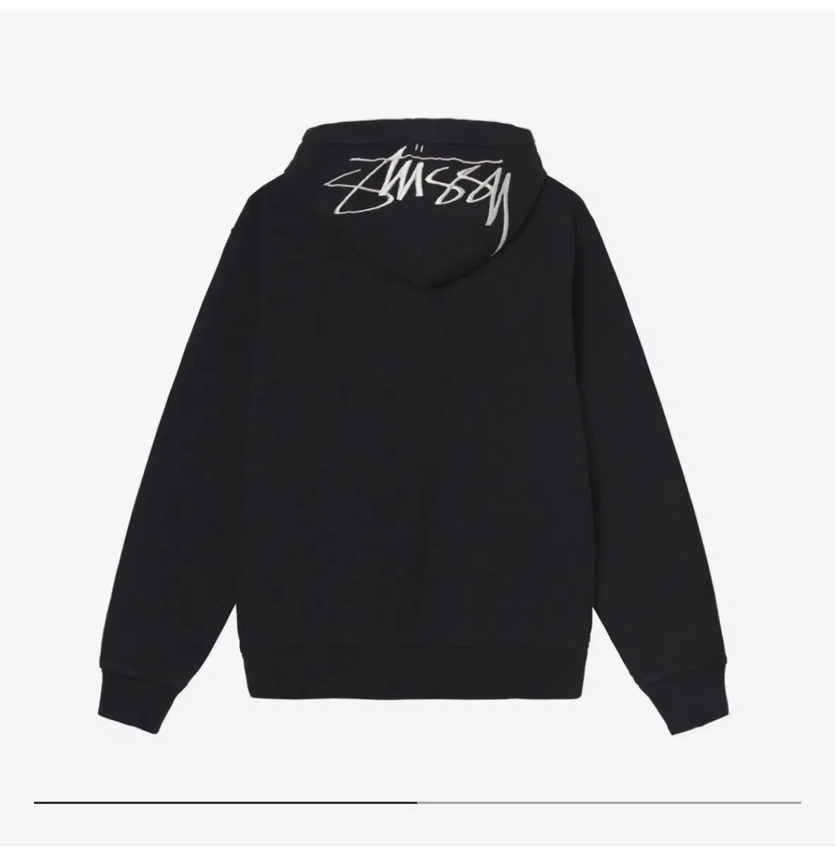 Stussy Back Appliqué Hoodie Black XL