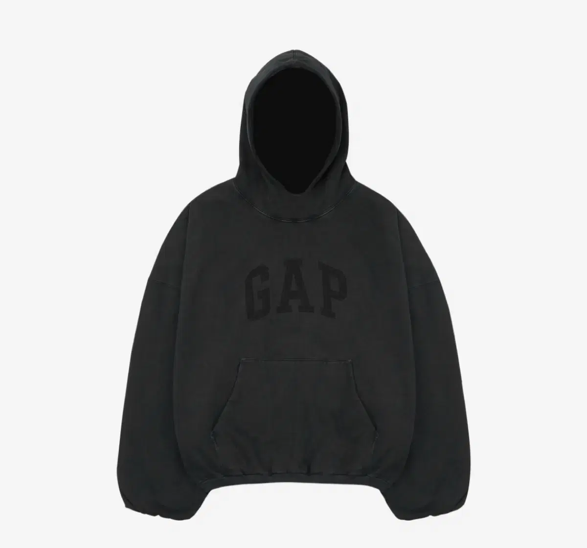 E.J. Gap Balenciaga Dove Hoodie Black S