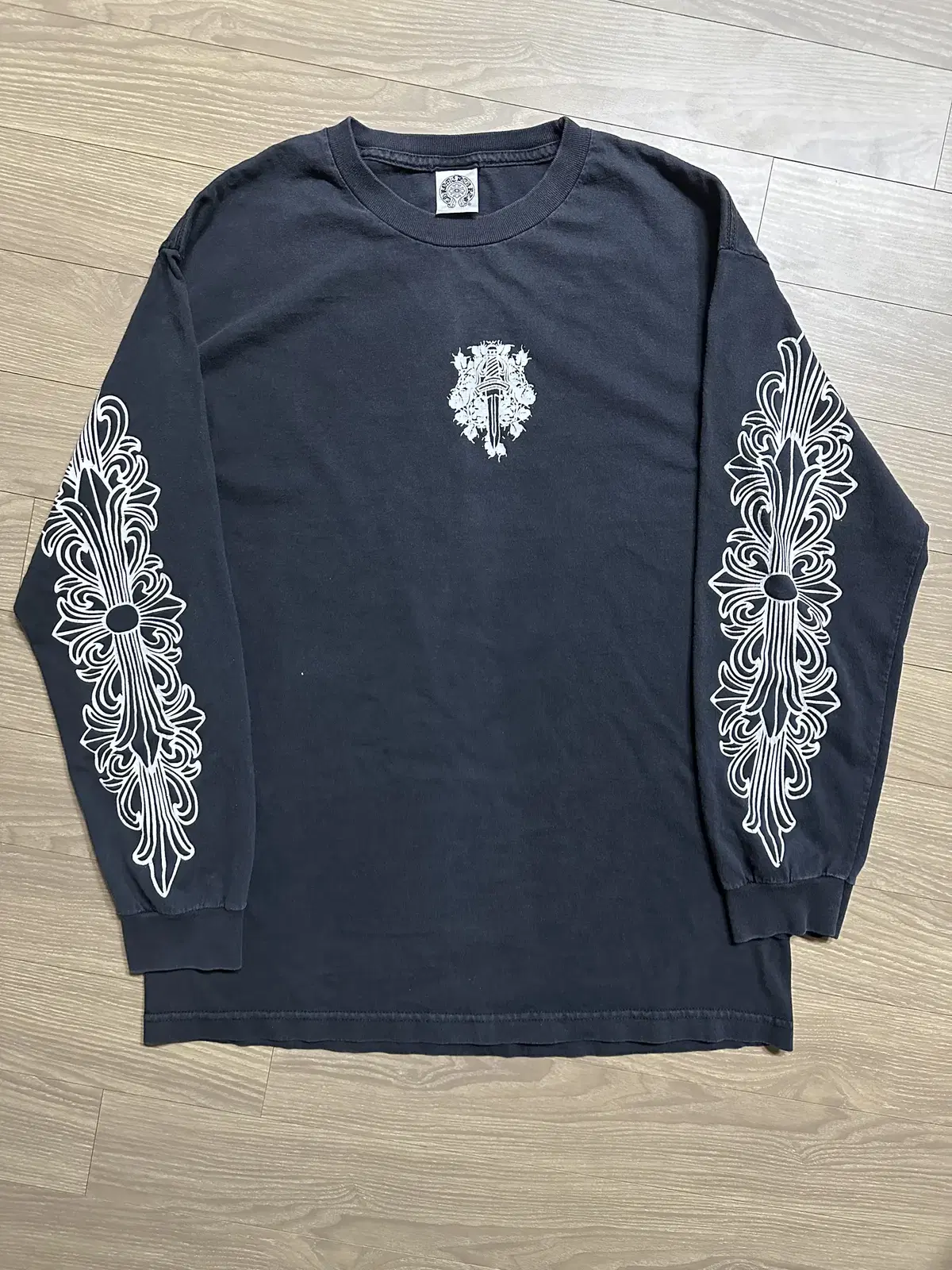 Chrome Hearts Vintage (90-00s) Dagger Floral Long Sleeve Size L