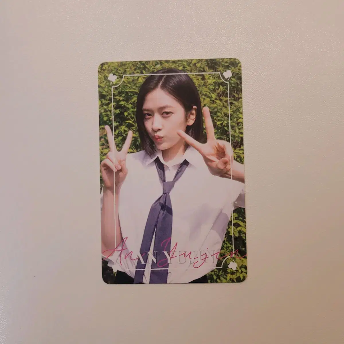 Dikon ahn yujin photocard