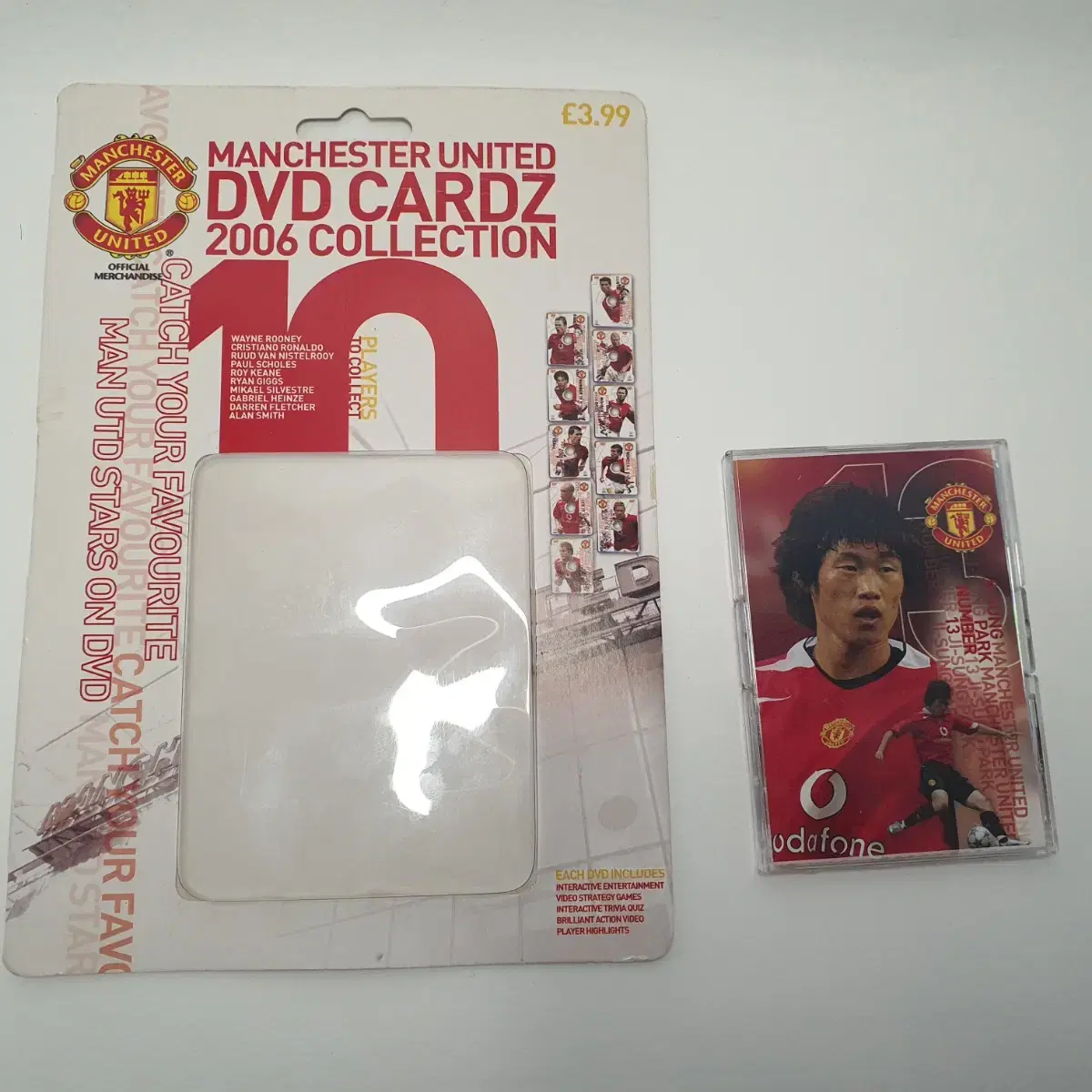 Park Jisung Manchester United Official DVD CARD