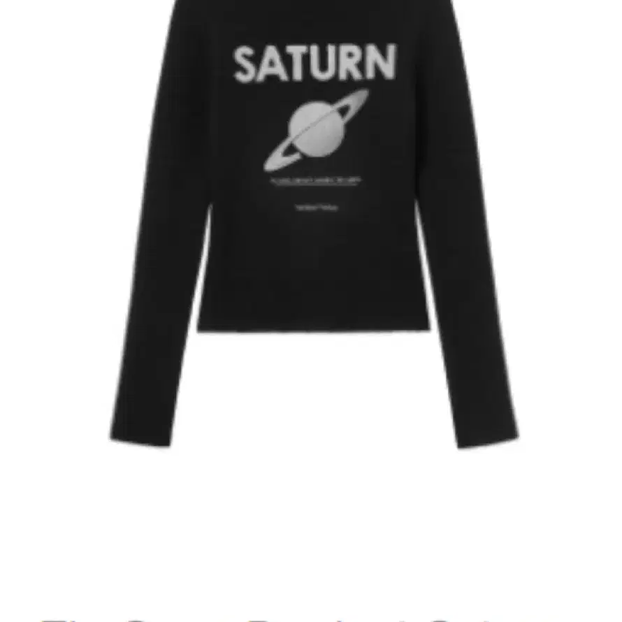 더오픈프로덕트 새턴 피티드 탑 Saturn fitted top