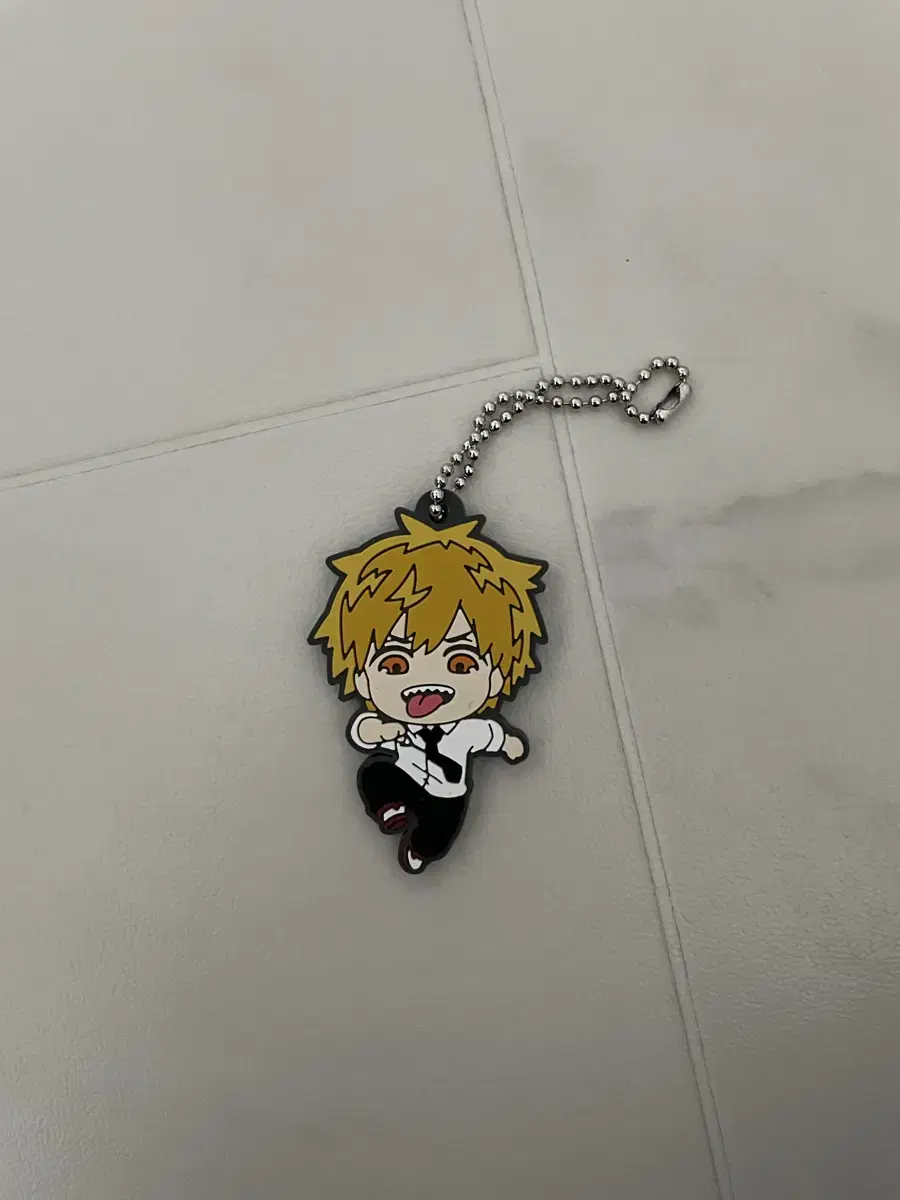 Chainsaw Man Denge Rubber Strap keyring Gacha