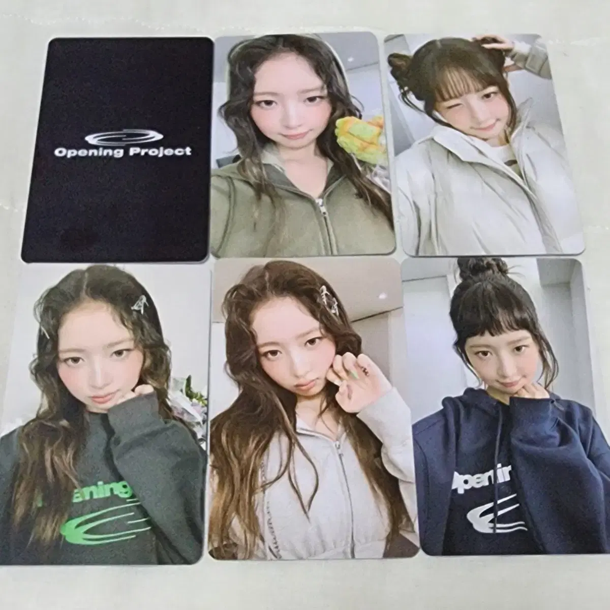 Opening Project ive lay Plastic Photo Cards photocard New Arrivals