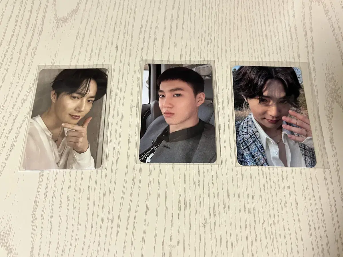 exo suho junmyeon photocard photocard