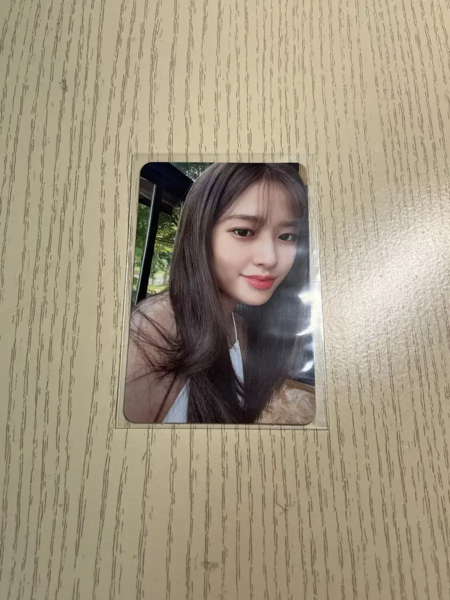 ive ahn yujin photocard photocard afterlike