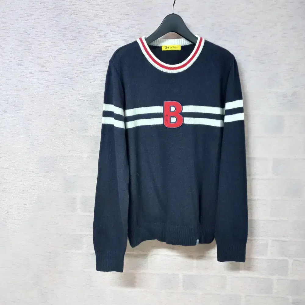 11-20/Benjeff Navy Knit Tee