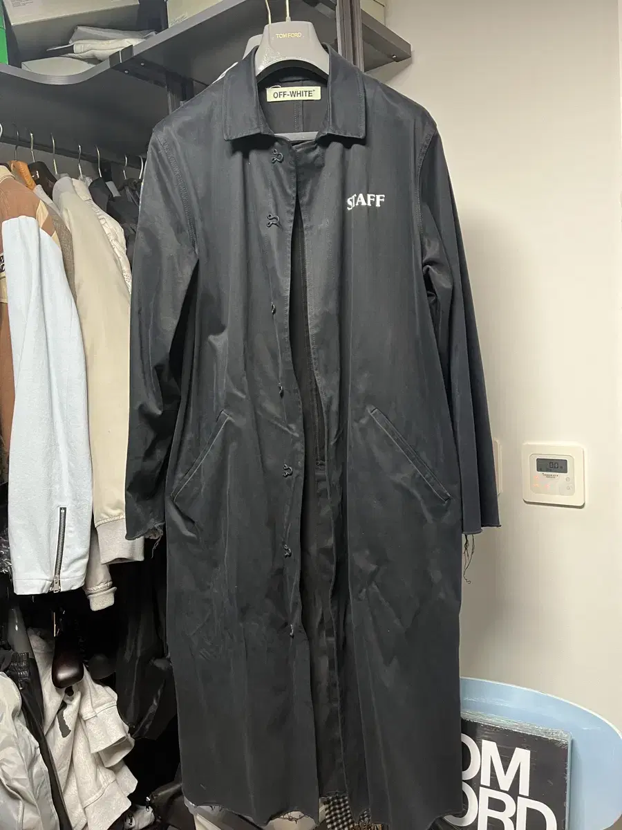 Off-white STAFF mack coat