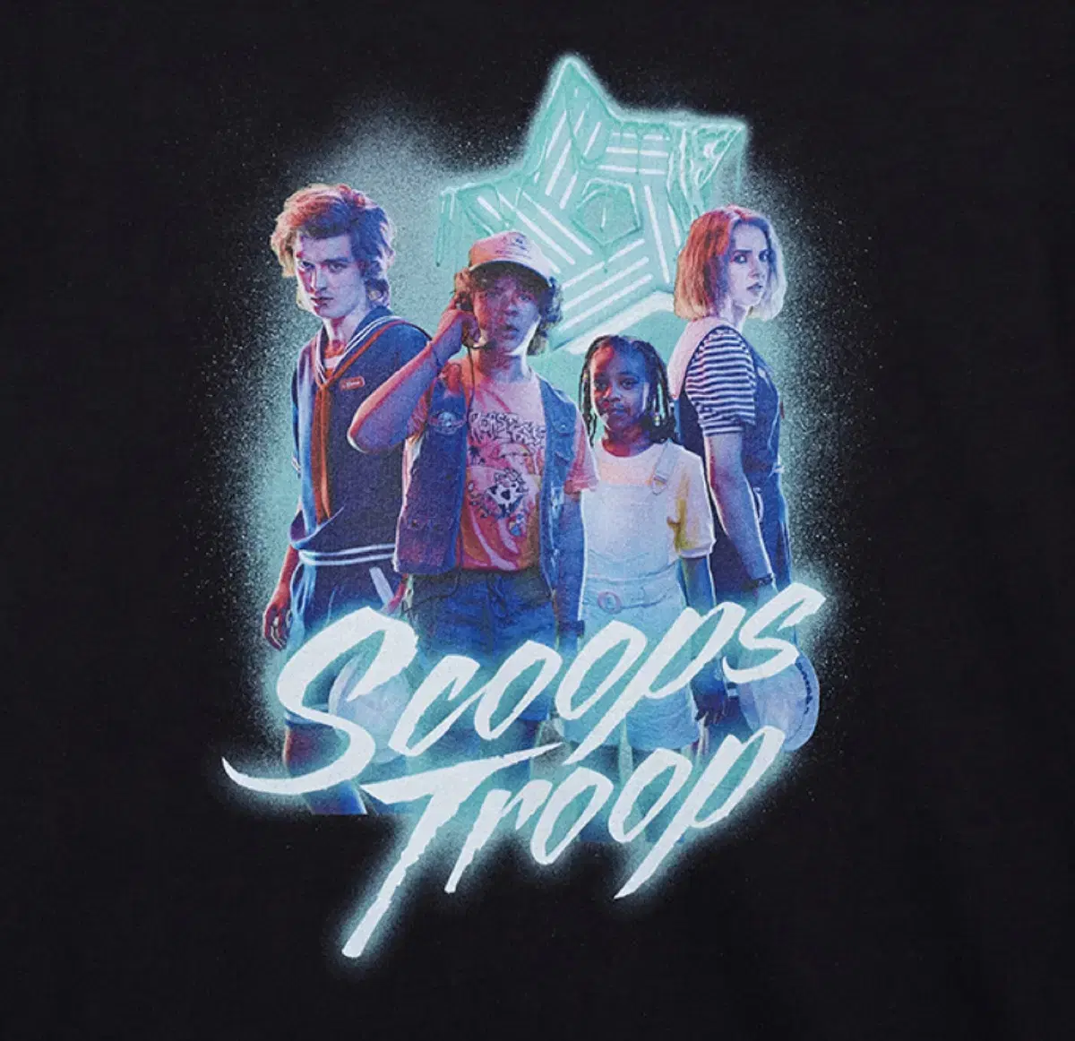 [New/Unsealed] Stranger Things Black T-Shirt Size L