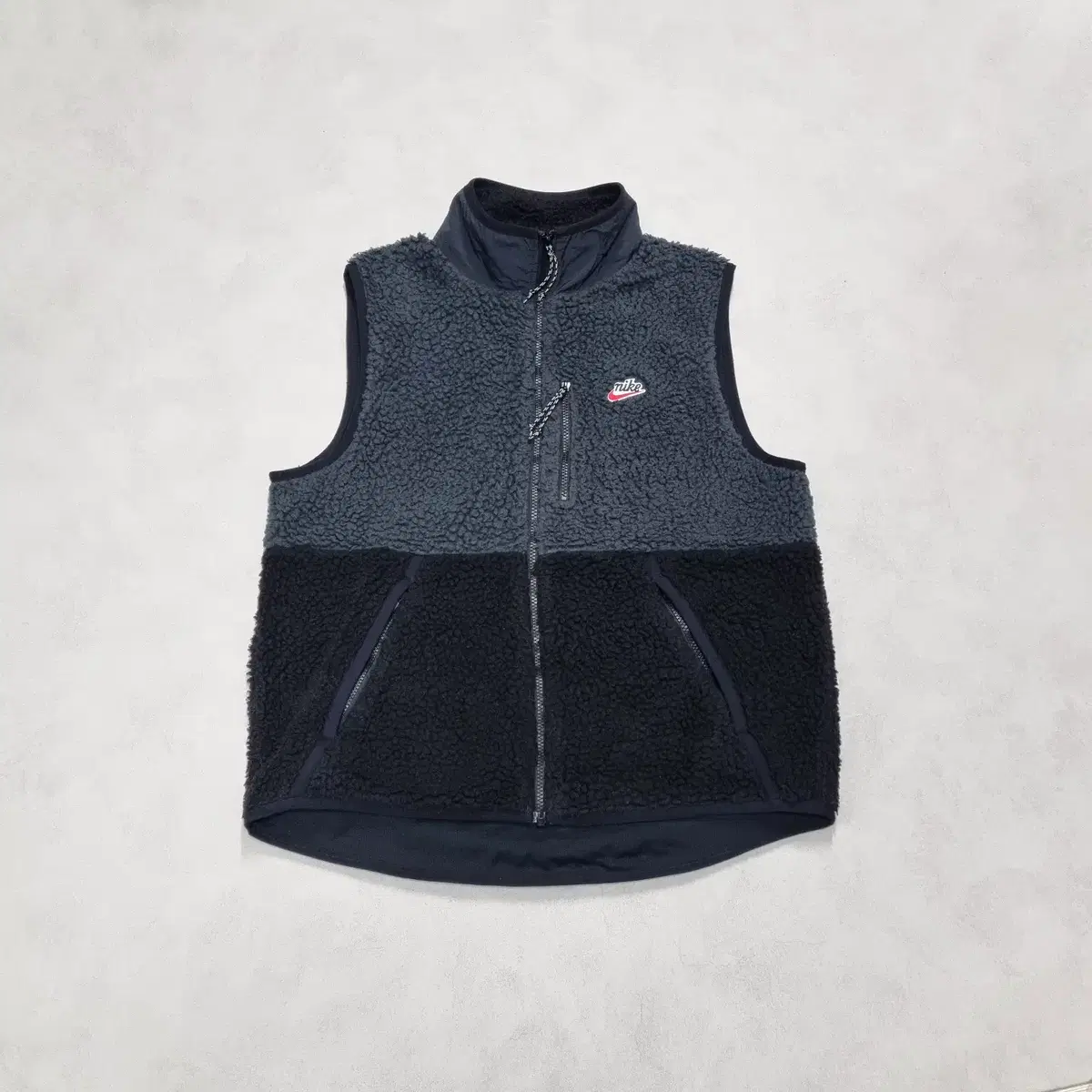 Nike Sherpa Fleece Vest - XL(105) NIKE Poggy Hooded Vest