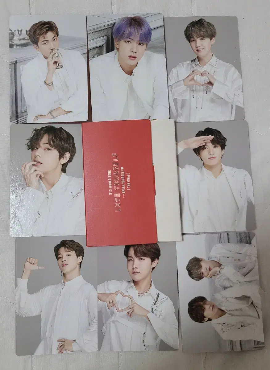 bangtan spikon luvyourself mini photocard bulk love yourself