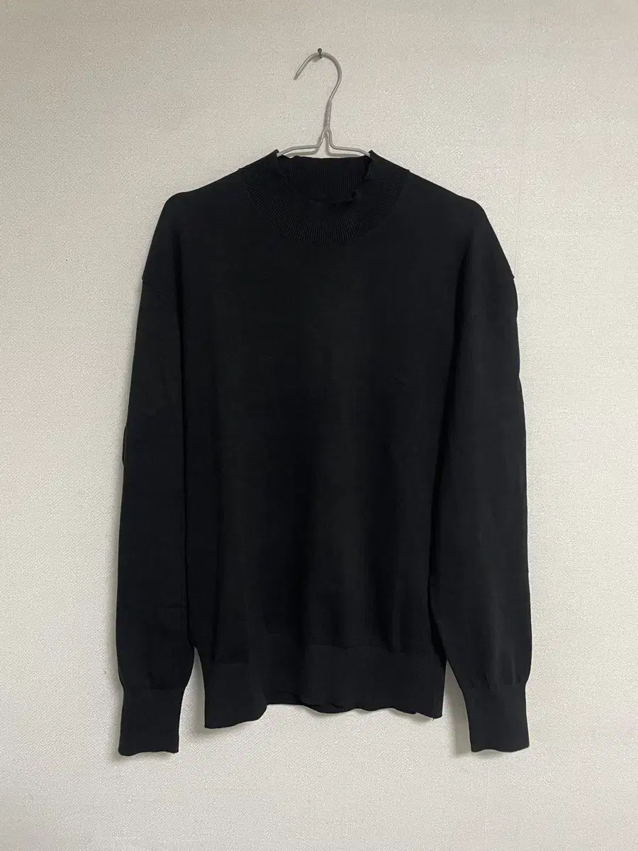 [M]Lont Mock Neck Knit