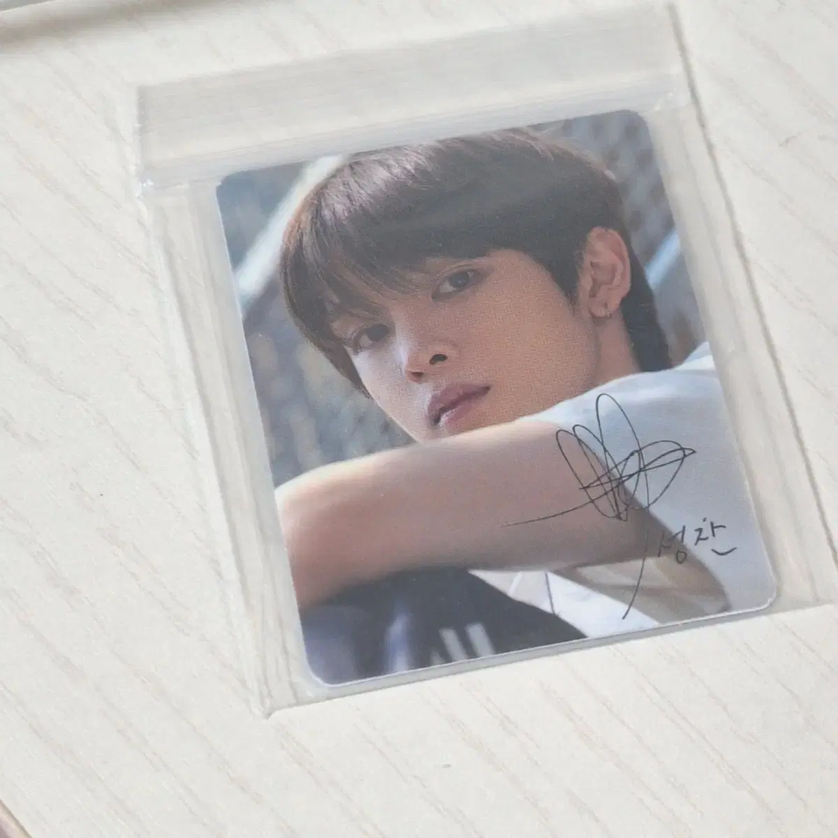 Sungchan riize Baskin Robbins Photocard Mini Poka