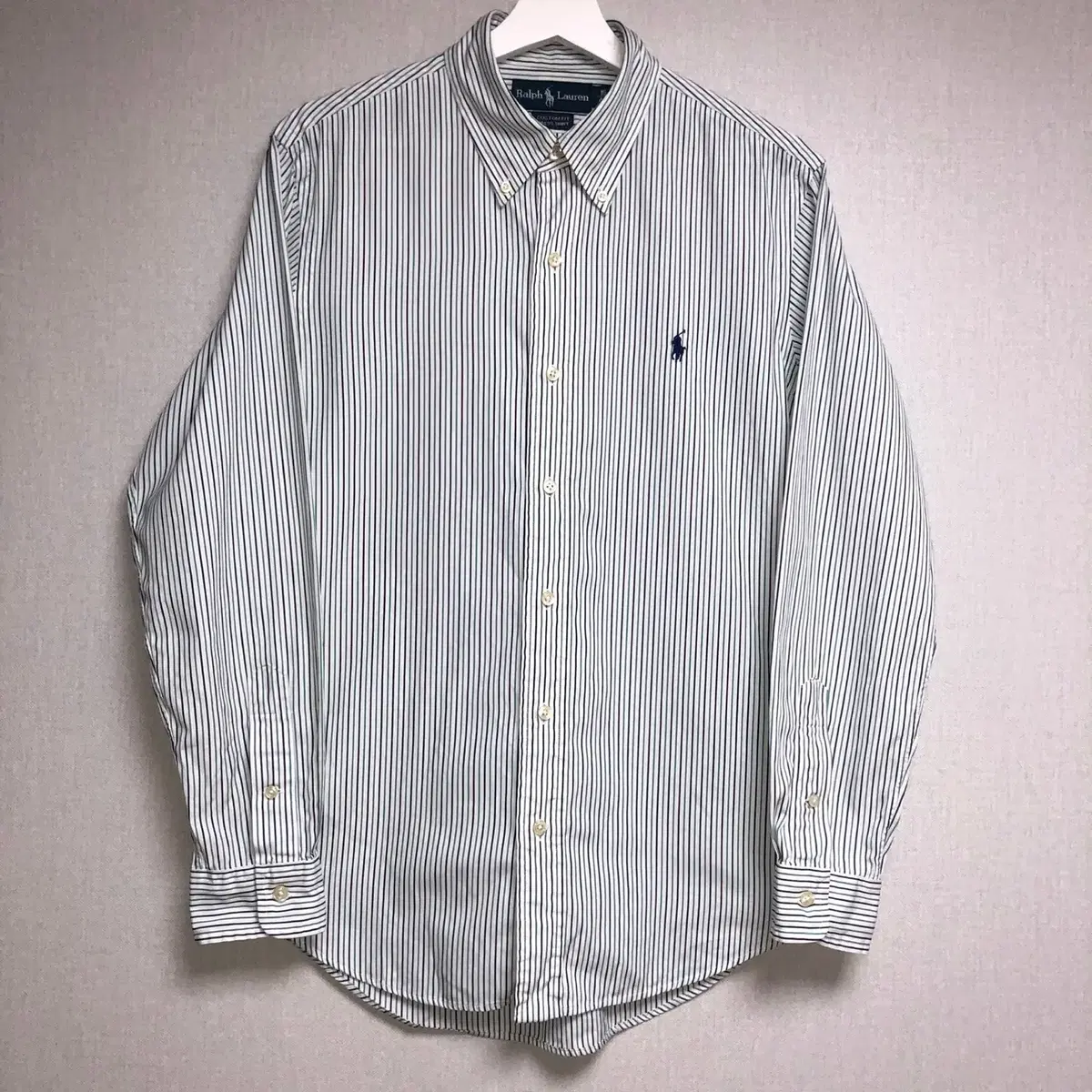 Ralph Lauren Custom Fit Striped Shirt (M-L)