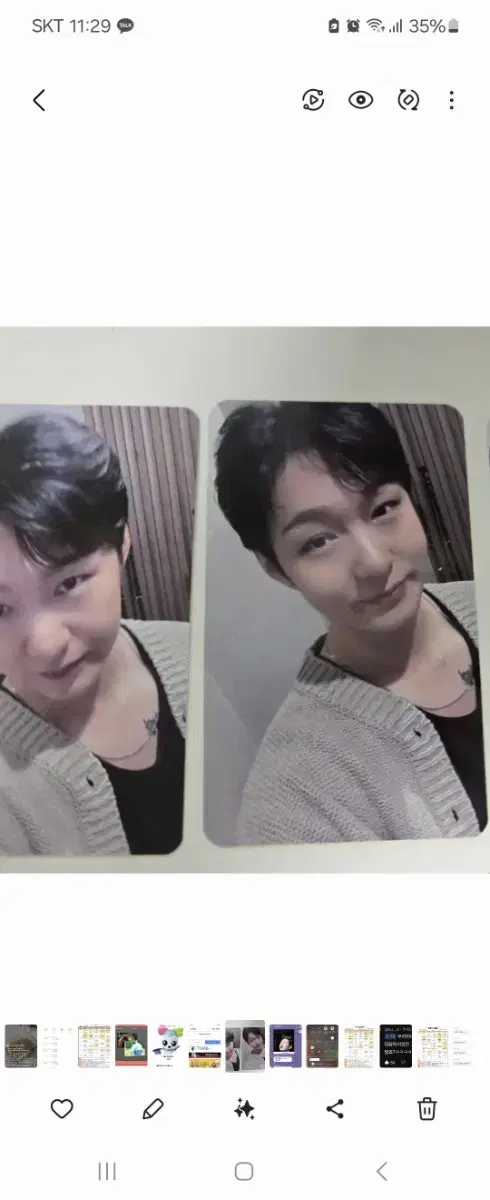 Lee Changsub sealed 91+Jejemu unreleased photocard 1.2