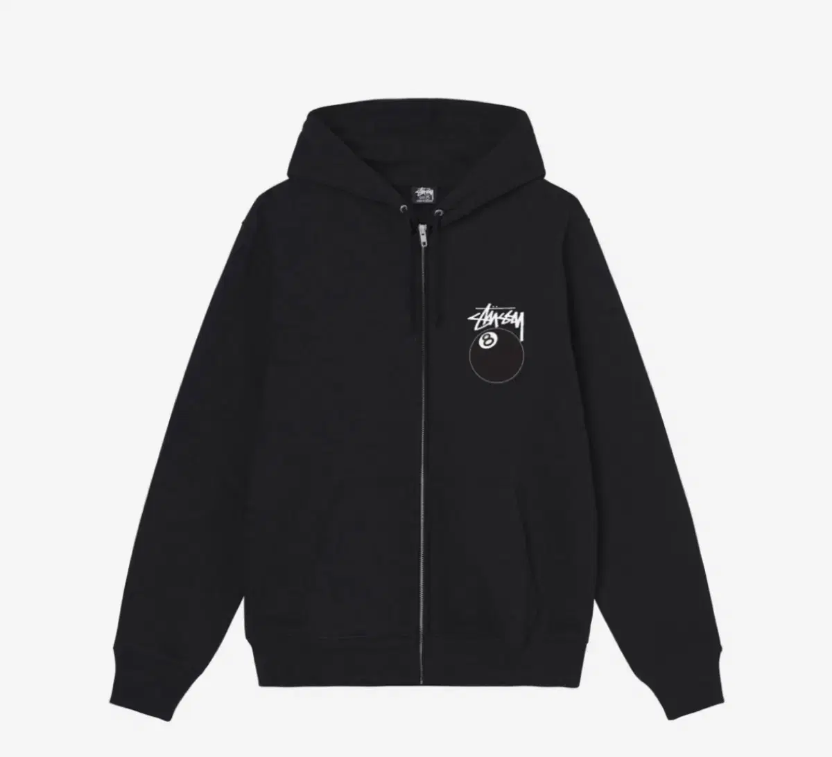 Stussy 8-Ball Hooded Zip-Up <배송비포함 18만원>