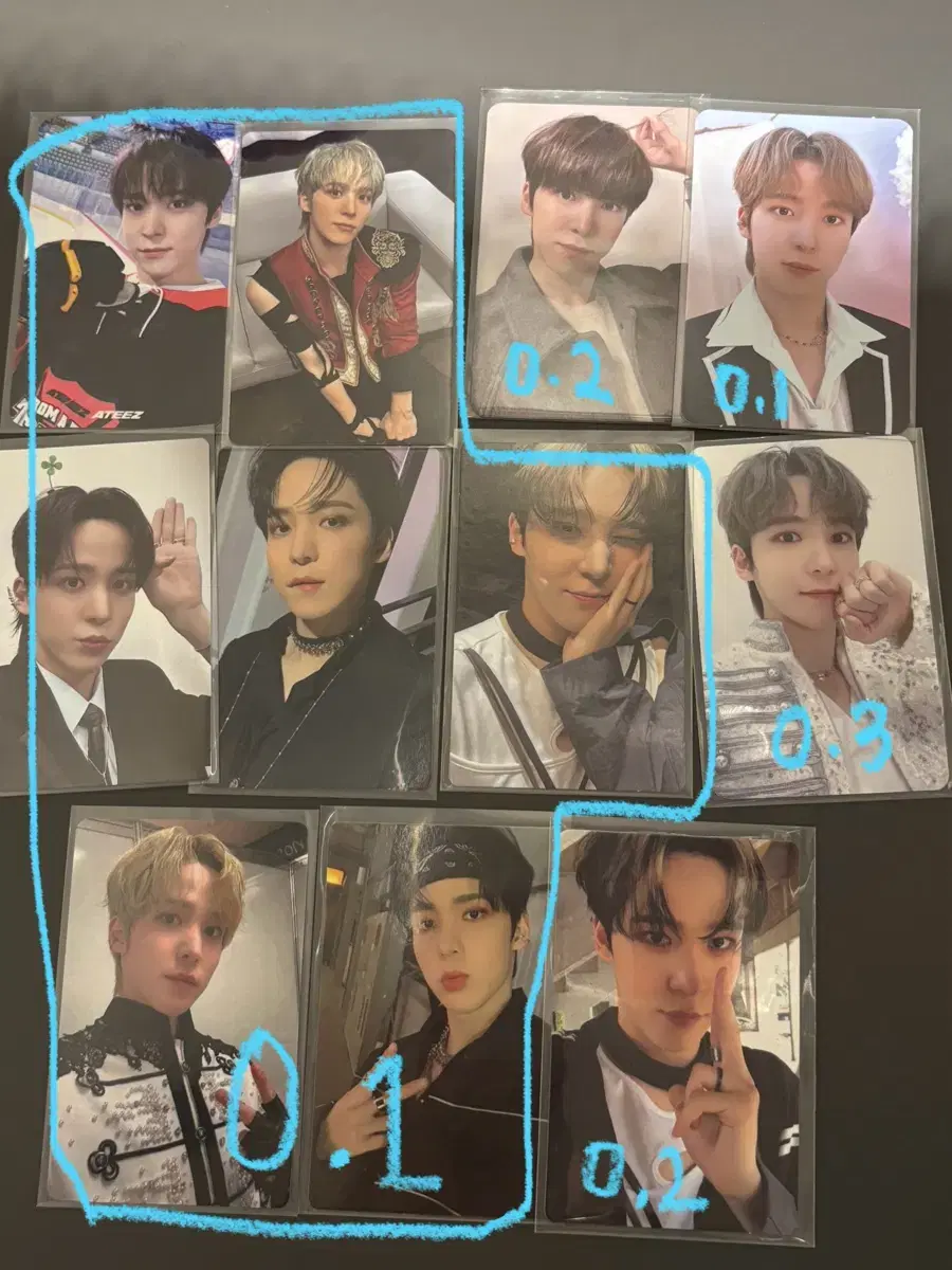 ateez yunho photocard