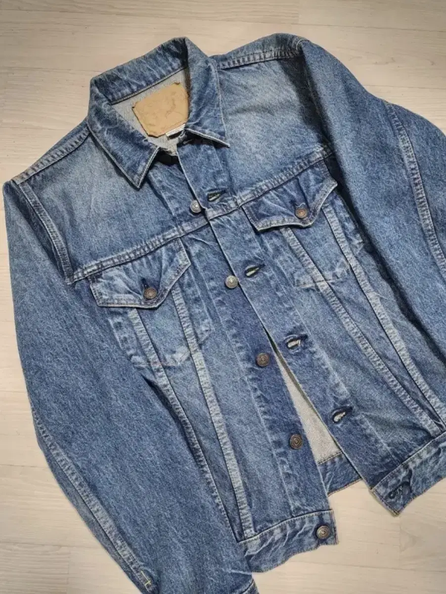 Oerslow type3 1960s denim jacket vintage wash